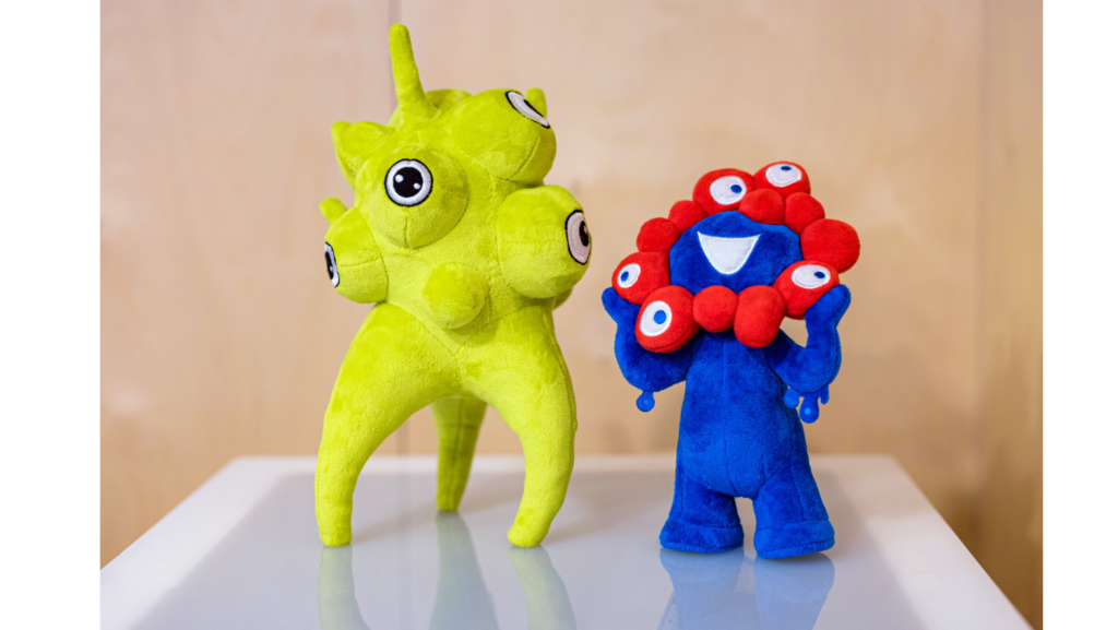 非常に高い品質 大阪万博の新キャラ「レネ」登場！ミャクミャクとの 
